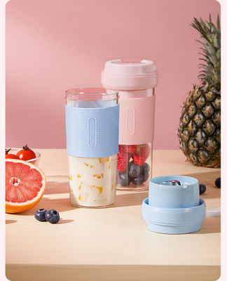 과일 믹서 BPA 자유롭 300 밀리람베르트를 주아이싱 무선 충전 가지고 다닐 수 있는 전기 주스 컵